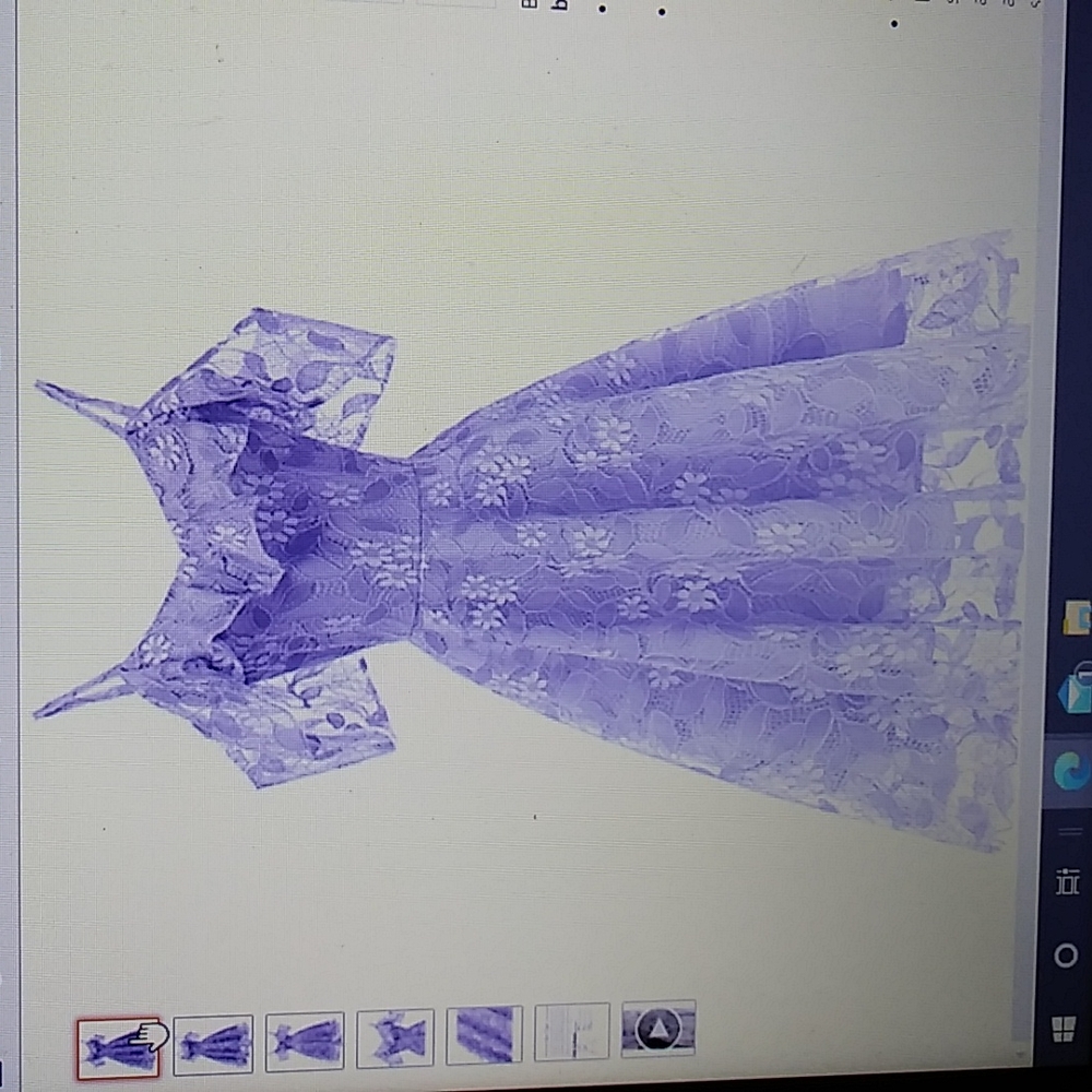 Women's floral lace cold shoulder dress=== new without tags